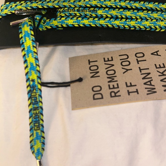 New Green and Blue Golden Goose laces - Picture 2 of 3